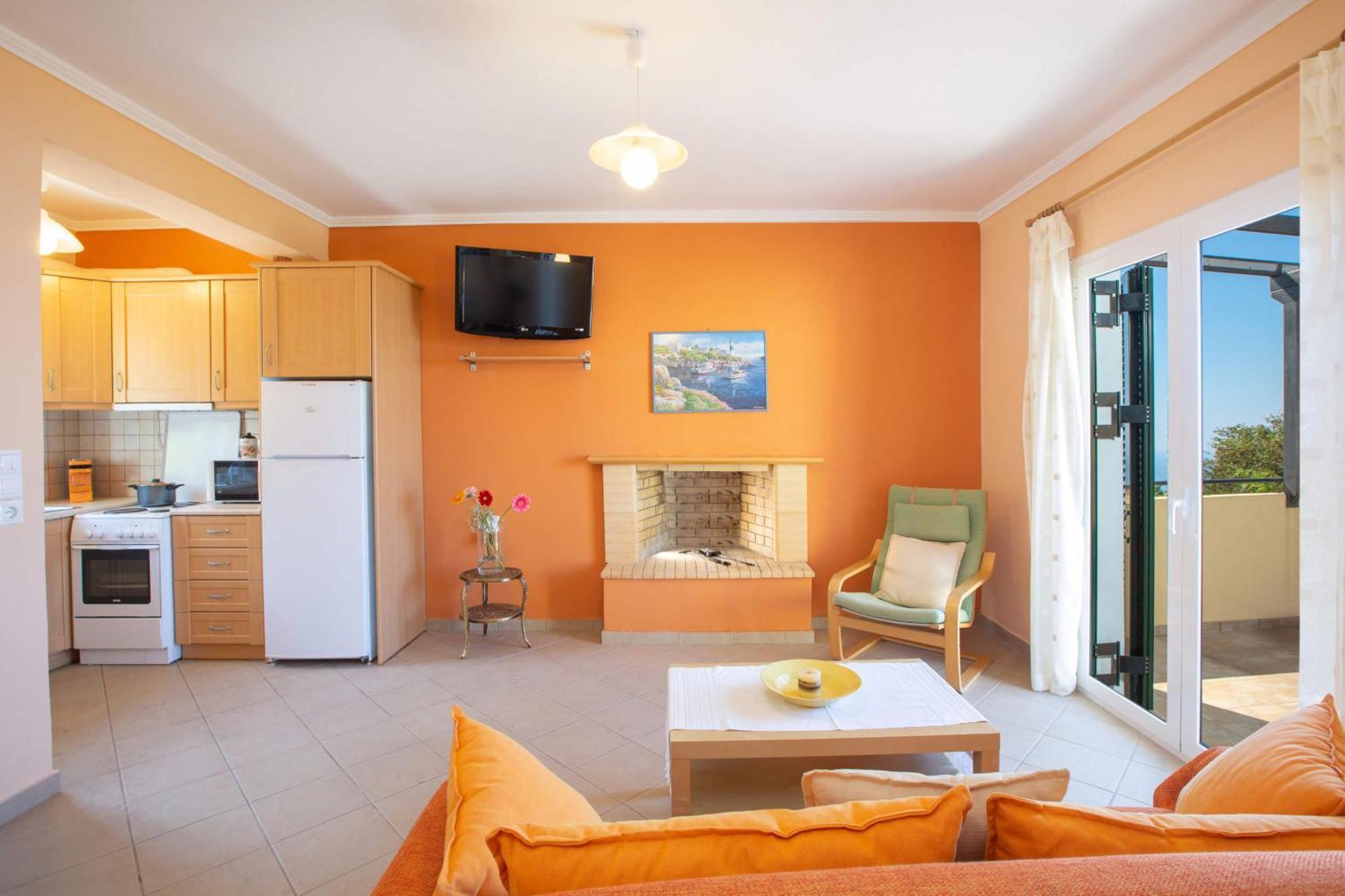 Natura Villas Drymon Bagian luar foto